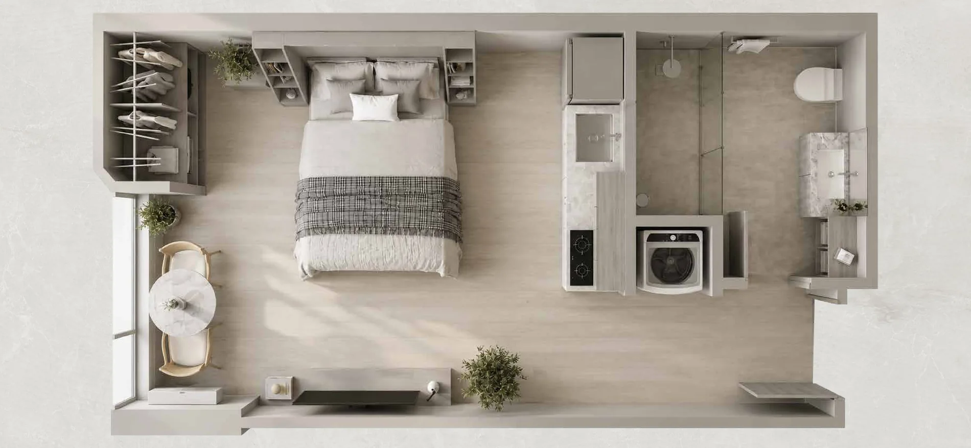 Cama abierta