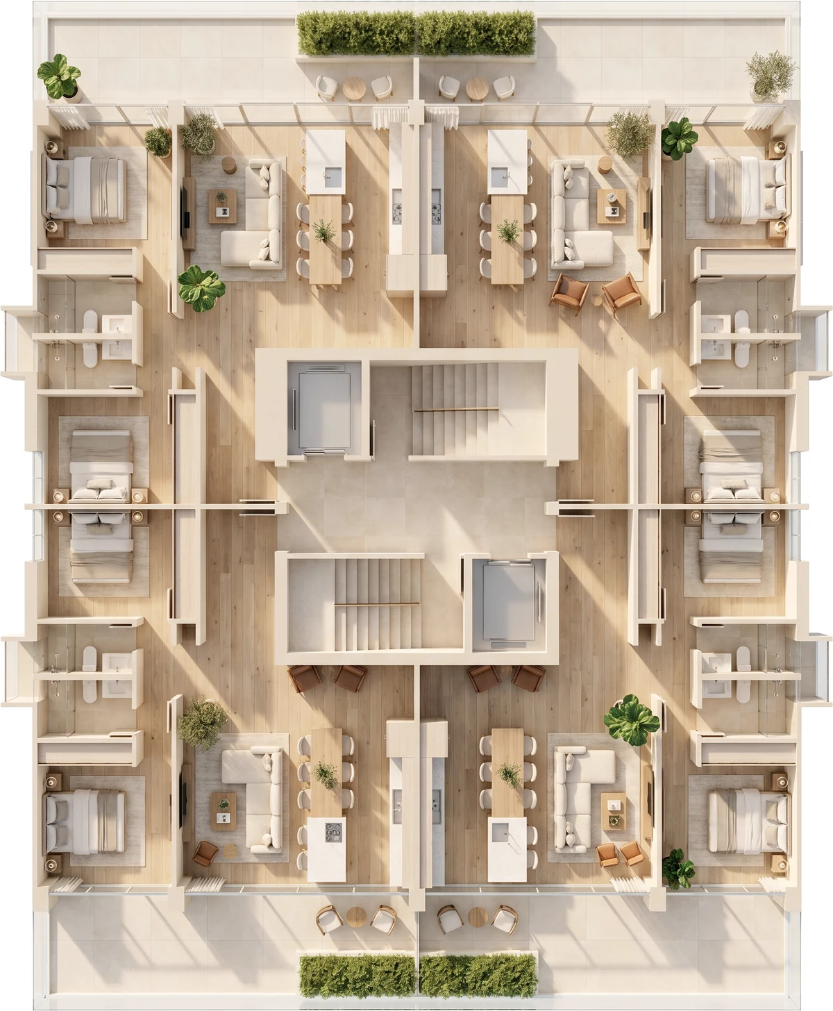 Planta del nivel · Modelo A de TR33 at Amador